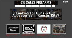 Desktop Screenshot of crsalesfirearms.com